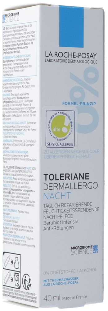 La Roche-Posay Toleriane Dermallergo Nacht AHA