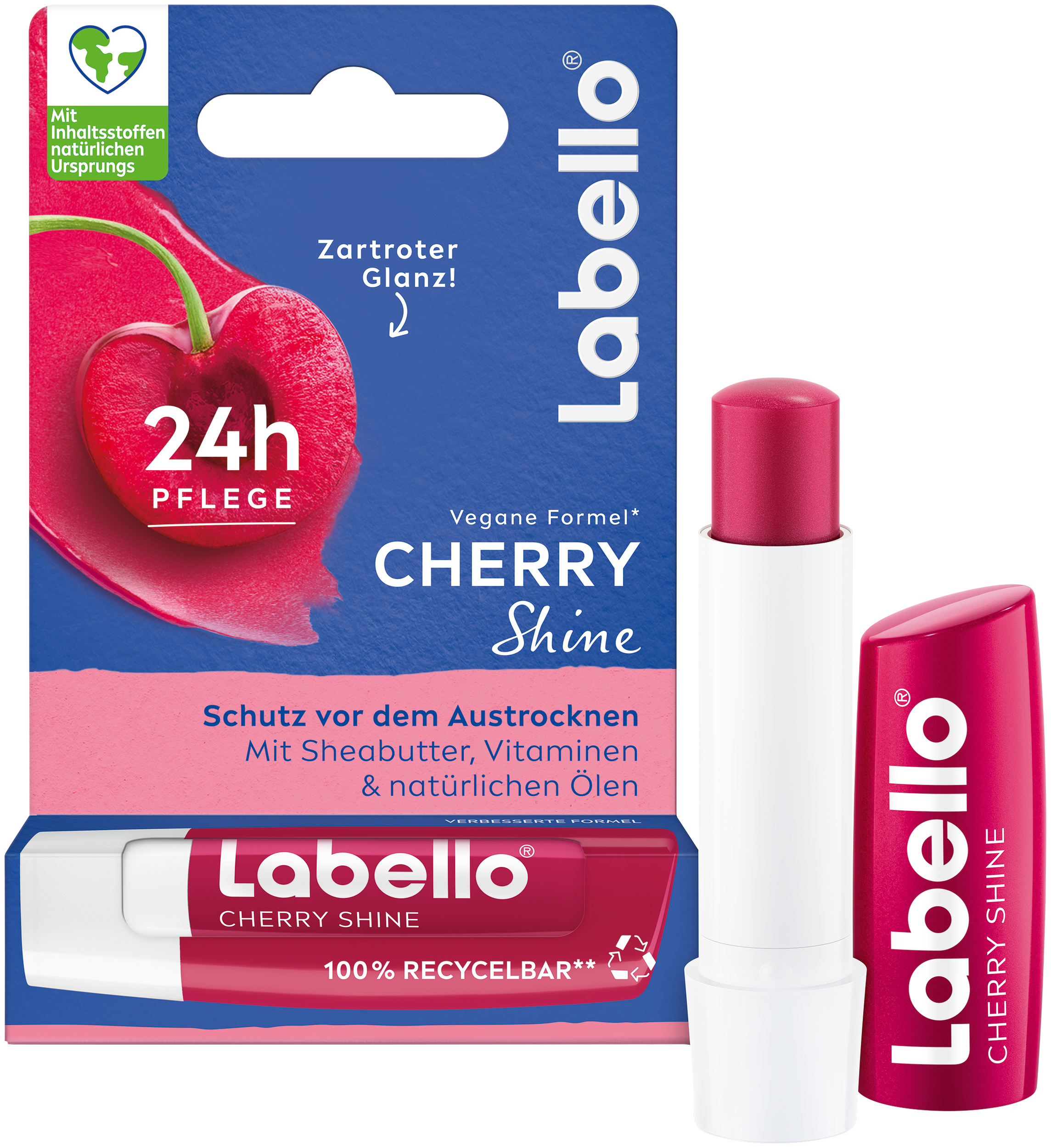 Labello Stick Cherry Shine Stick 4.8 g, Hauptbild