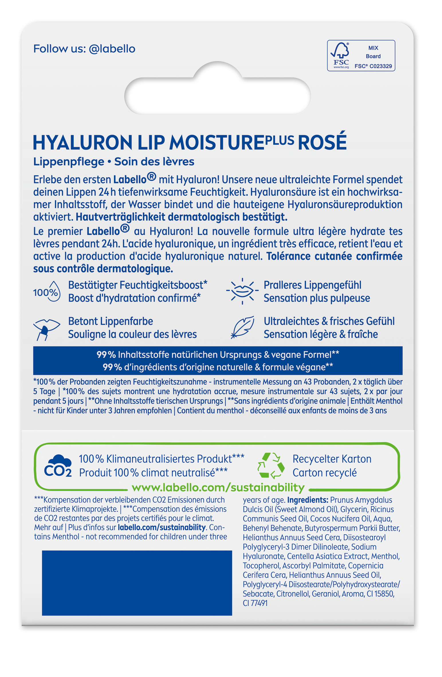 Labello Hyaluron Lip Moisture, image 3 sur 3