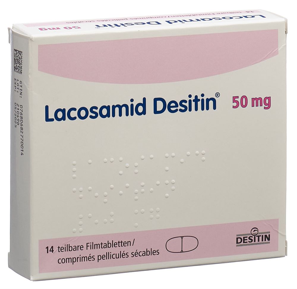 LACOSAMID Desitin 50 mg, Hauptbild