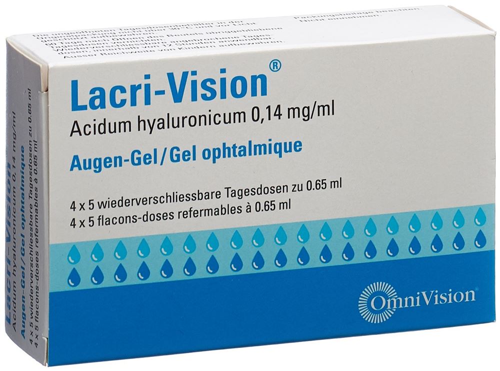 LACRI VISION Augengel Tagesdosen 0.65 ml