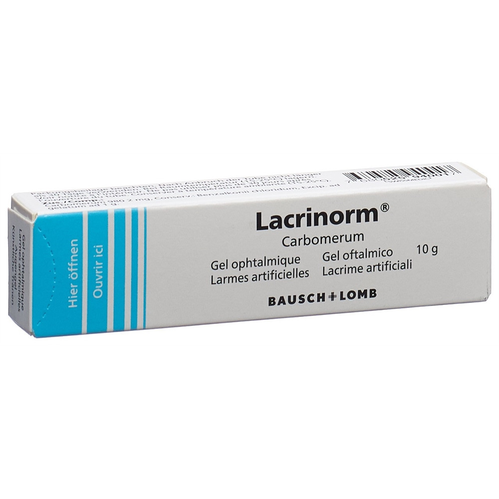 LACRINORM gel opht tb 10 g, image 2 sur 3