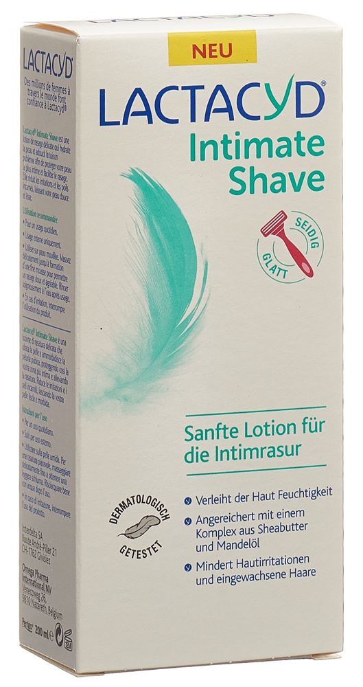 LACTACYD intimate shave