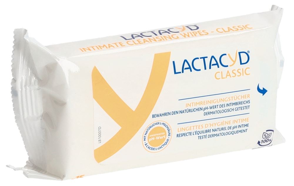 LACTACYD lingettes intimes