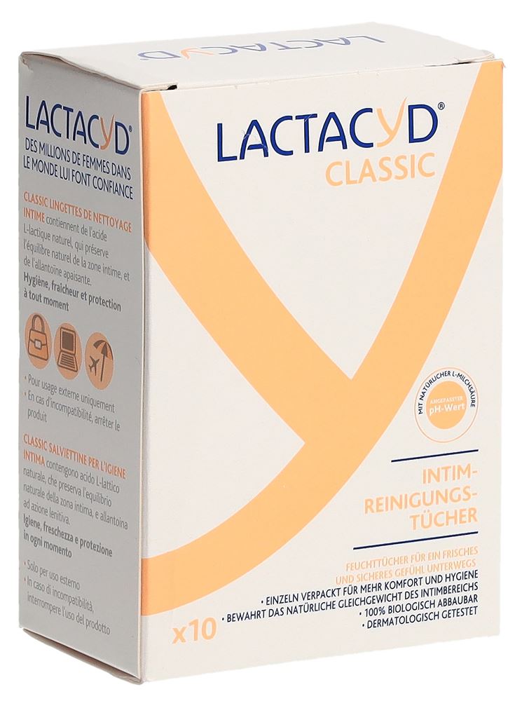 LACTACYD lingettes intimes