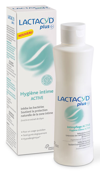 LACTACYD Plus+ Active, image principale