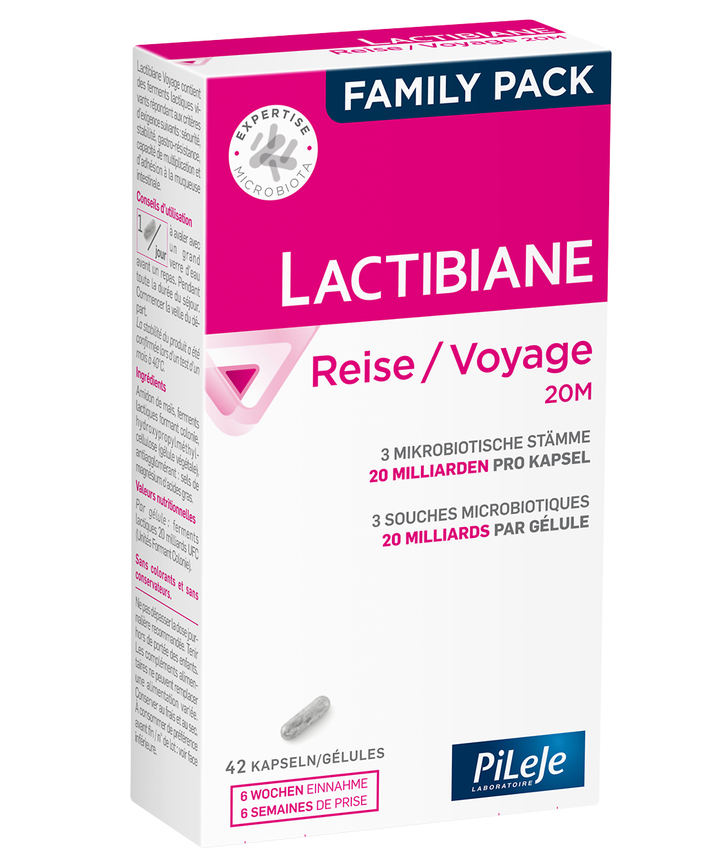 LACTIBIANE Voyage Family Pack