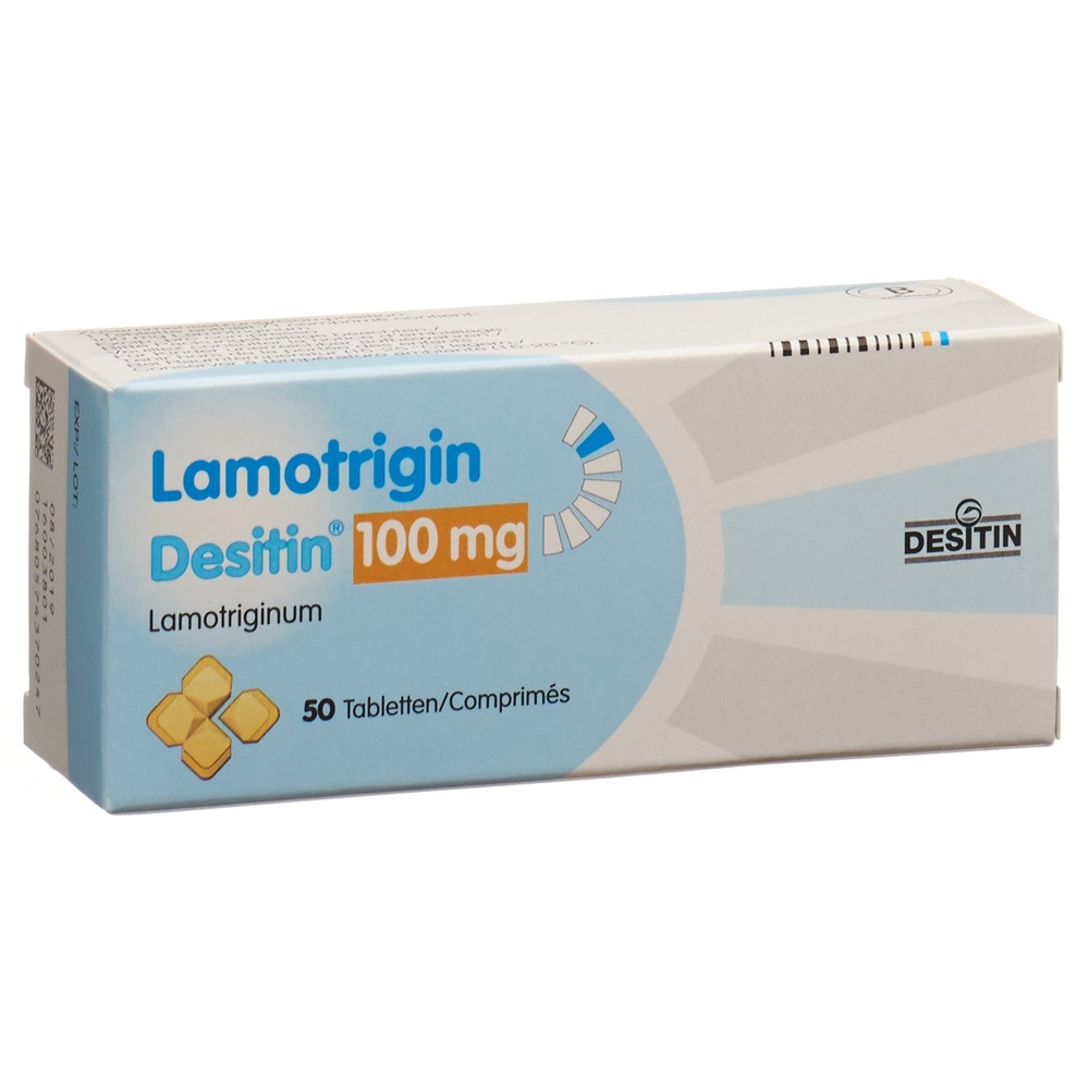LAMOTRIGINE Desitin 100 mg, Hauptbild
