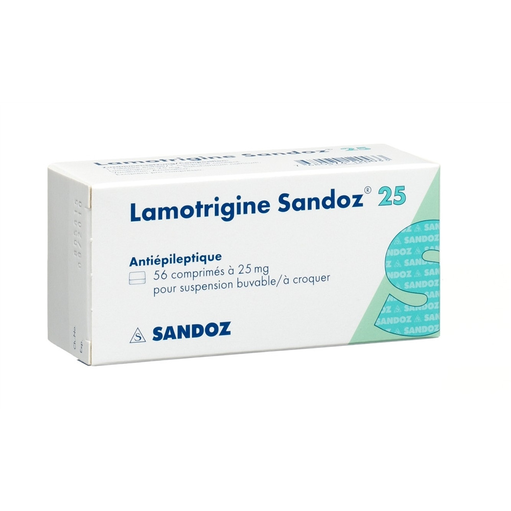 LAMOTRIGINE Sandoz 25 mg, image 2 sur 2