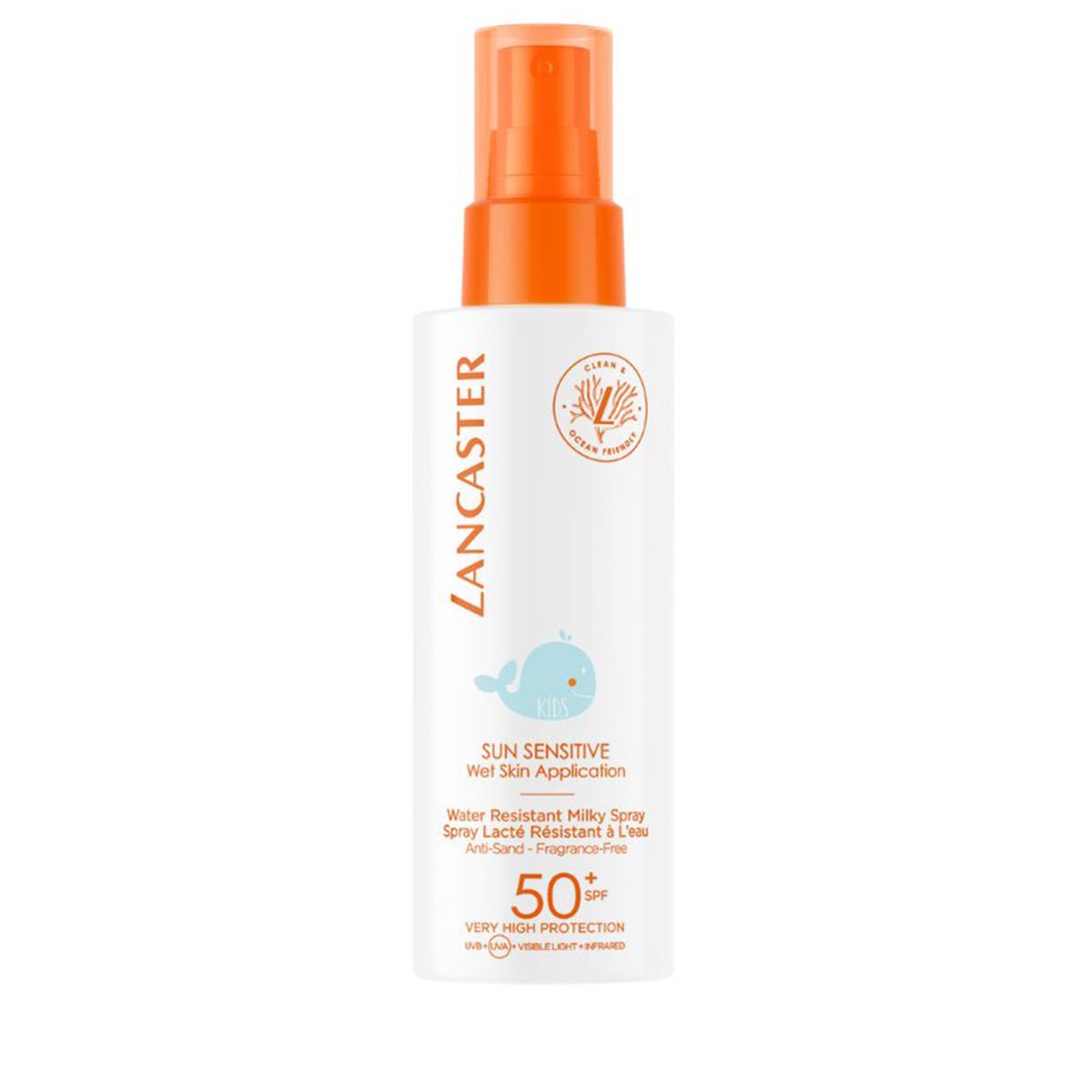 Lancaster Clean Sensitive Kids Milky Sun Protection Factor 50 +, Hauptbild