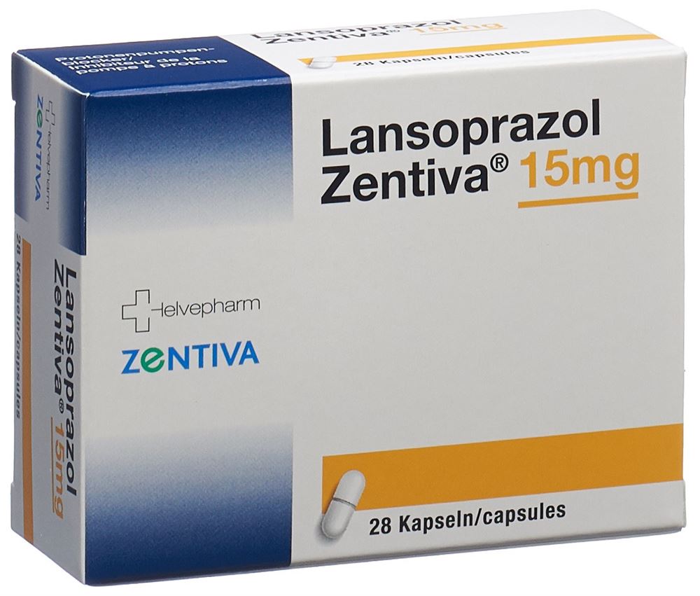 LANSOPRAZOLE Zentiva 15 mg, image principale