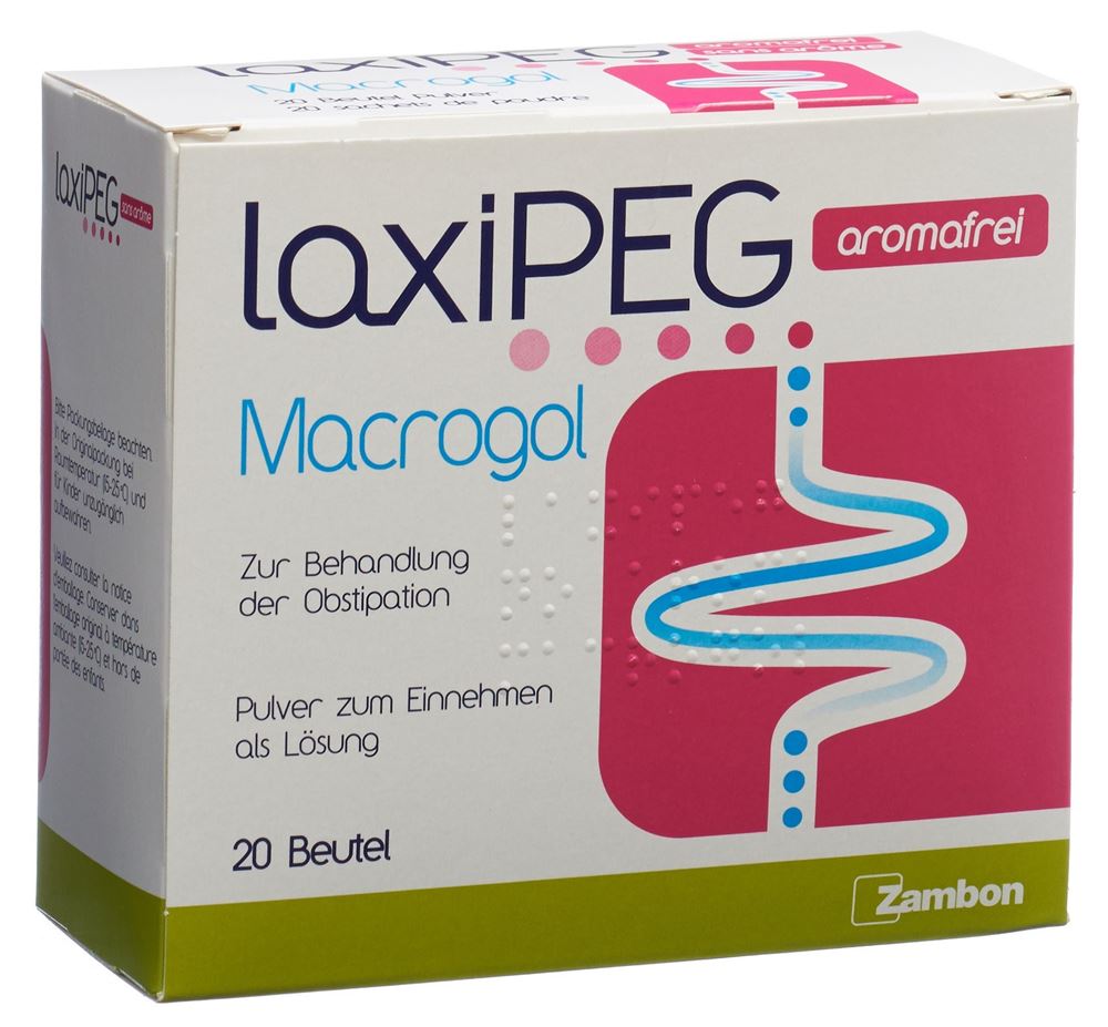 LAXIPEG pdr sans arôme sachet sach 20 pce