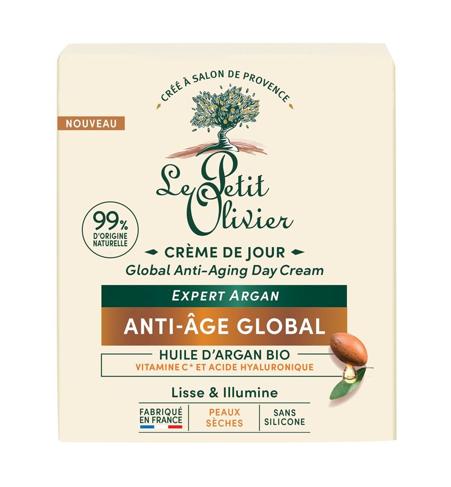 LE PETIT OLIVIER crème de jour hydratante anti-âge
