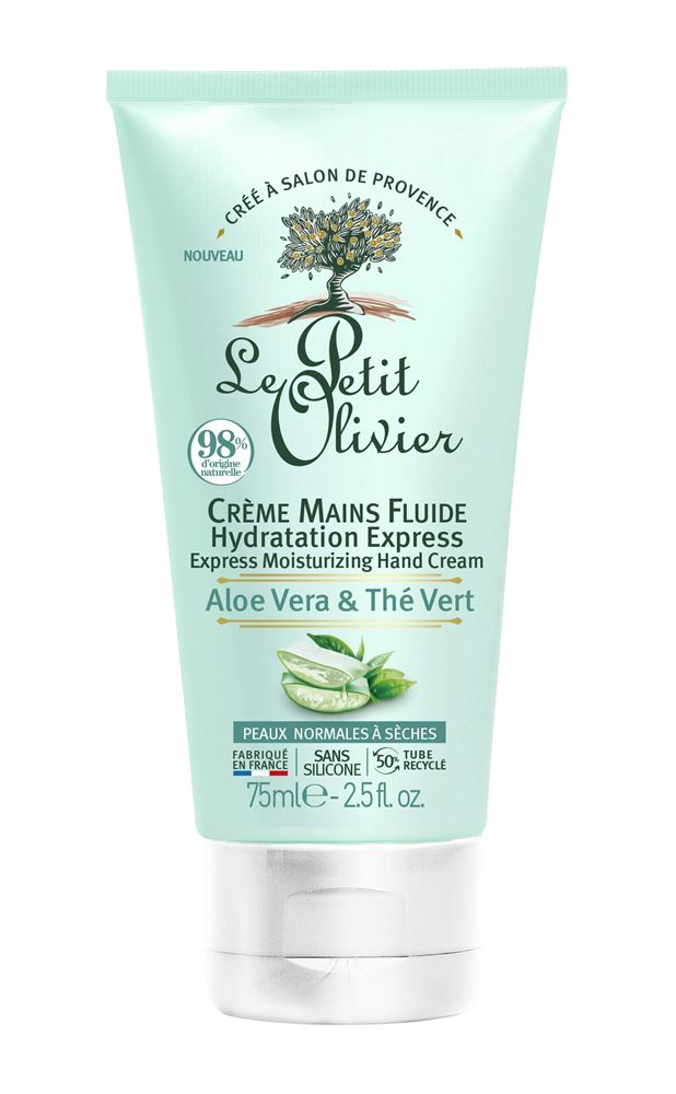 LE PETIT OLIVIER crème mains fluide hydratation express