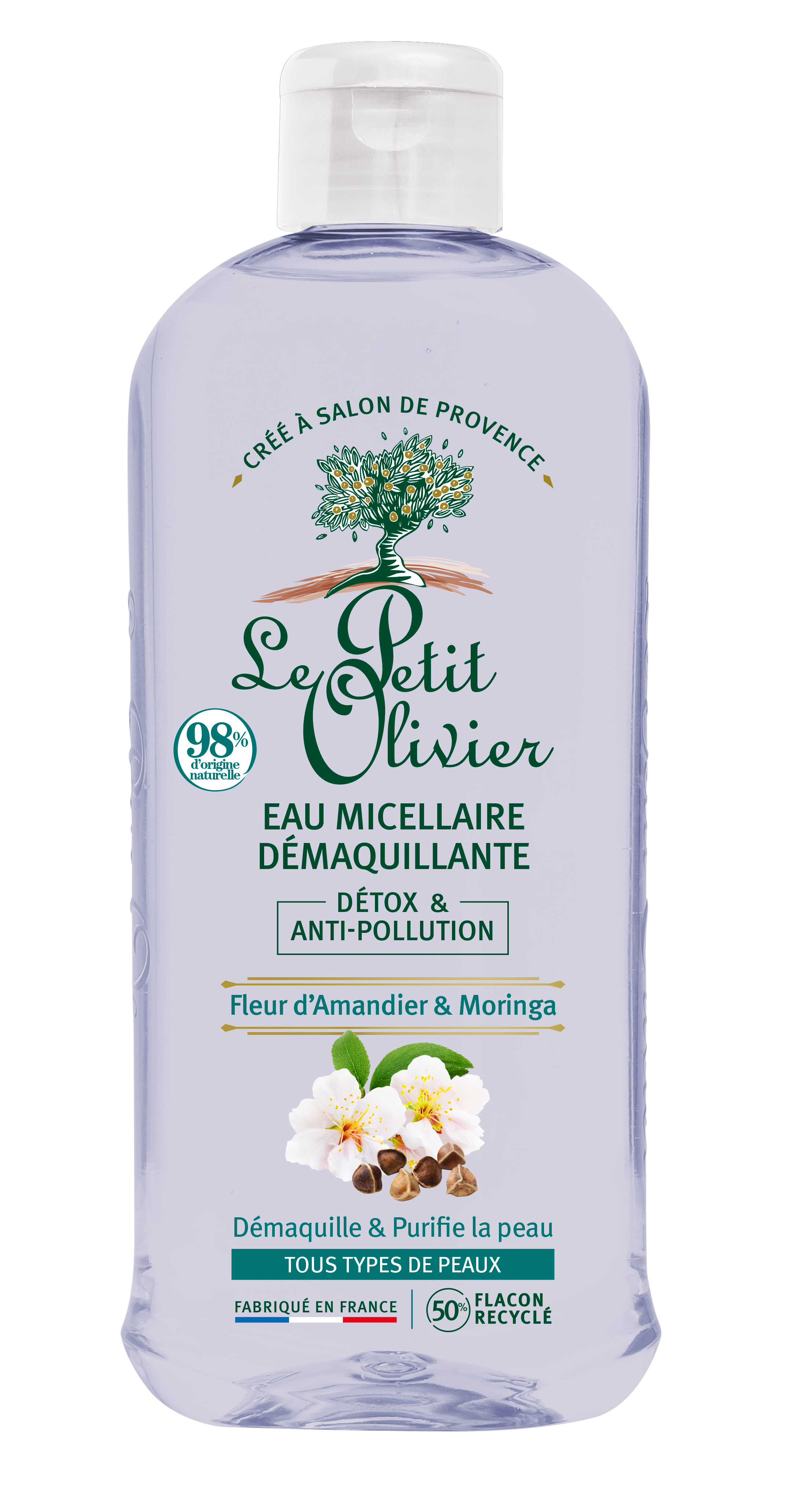 LE PETIT OLIVIER Eau Micellaire Démaquillante, image principale