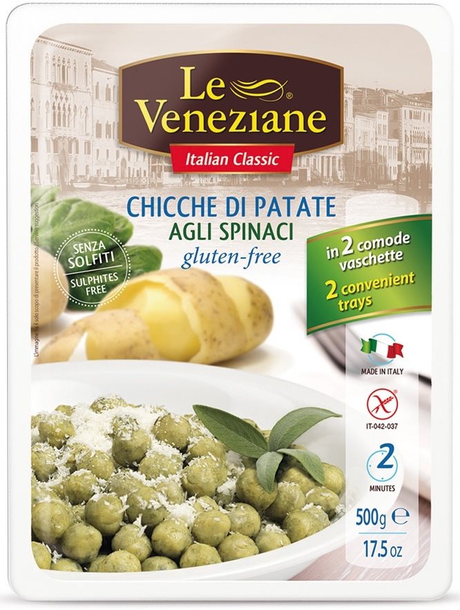 LE VENEZIANE gnocchi avec épinards, image principale