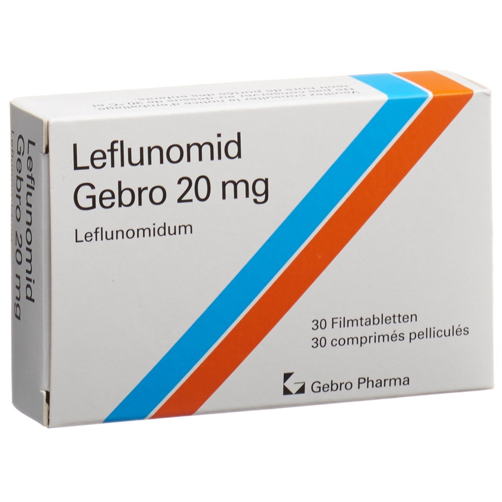 LEFLUNOMIDE Gebro 20 mg