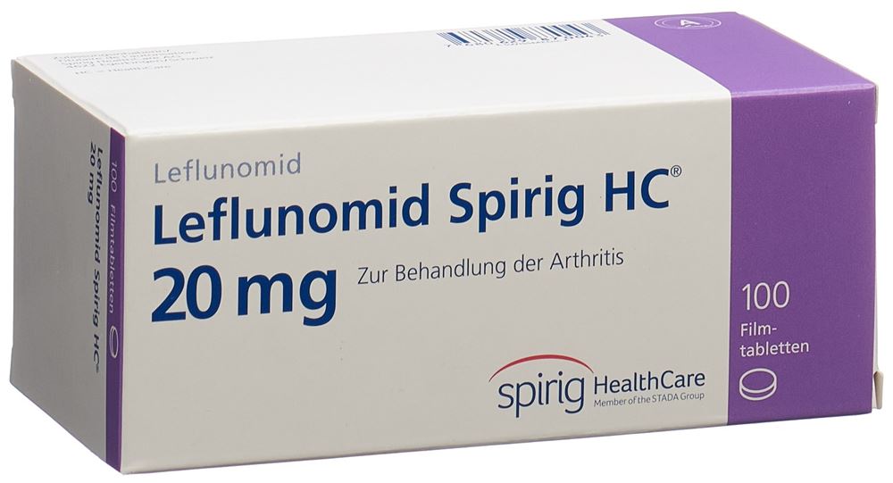 LEFLUNOMIDE Spirig HC 20 mg, image principale