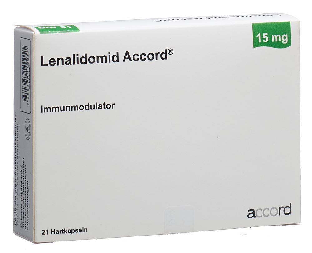 LENALIDOMID Accord 15 mg, image principale