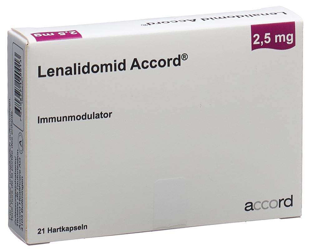 LENALIDOMID Accord 2.5 mg, Hauptbild