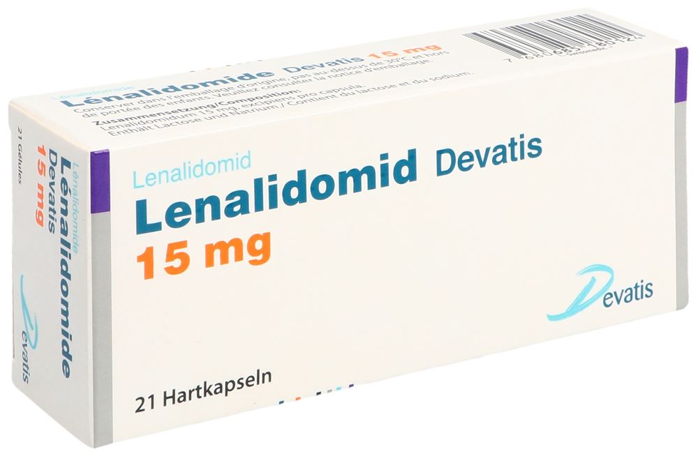 LENALIDOMID Devatis 15 mg, Hauptbild