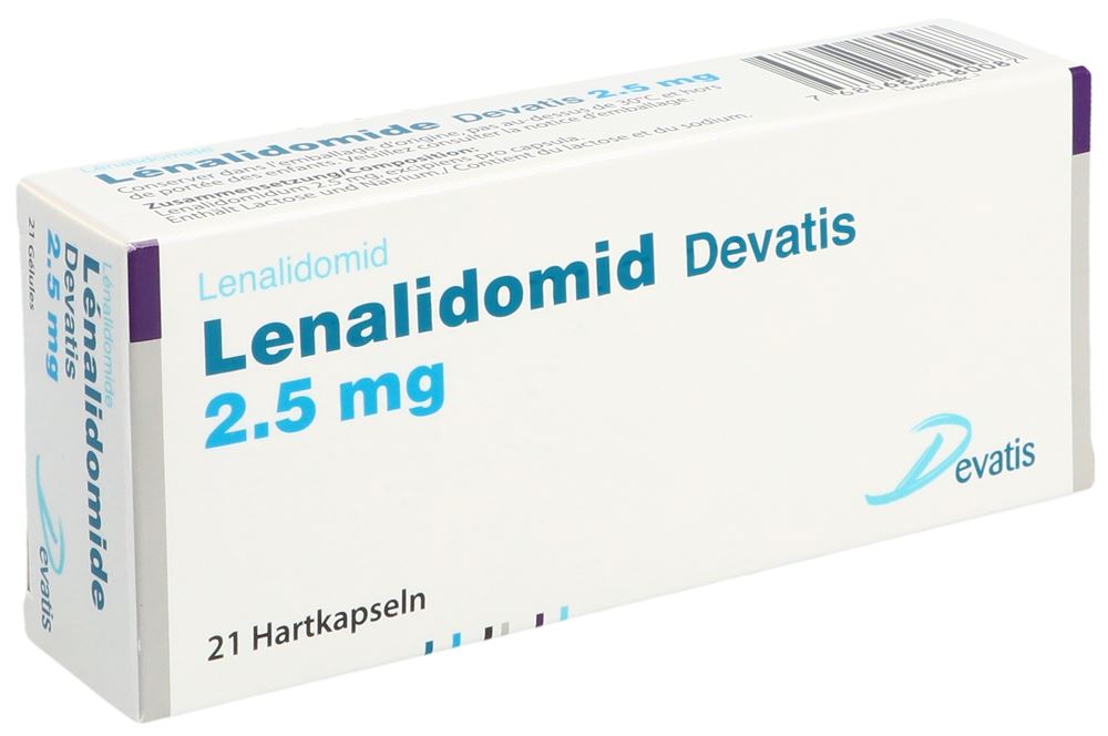 LENALIDOMID Devatis 2.5 mg, Hauptbild