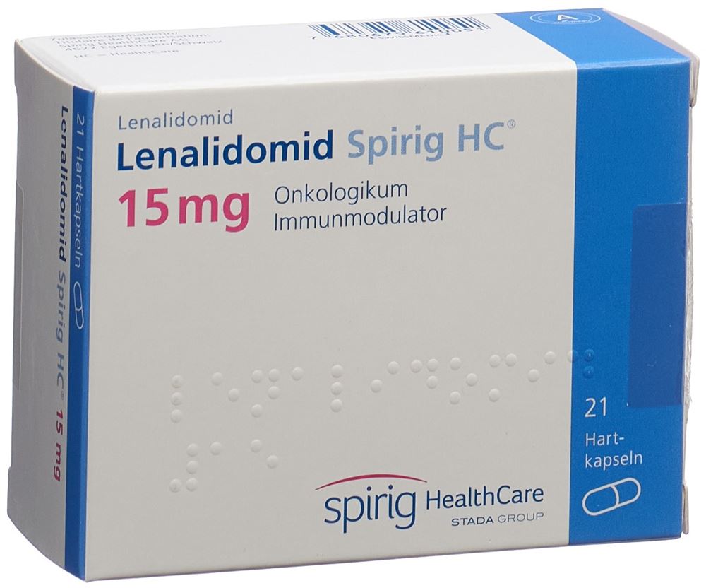 LENALIDOMID Spirig HC 15 mg