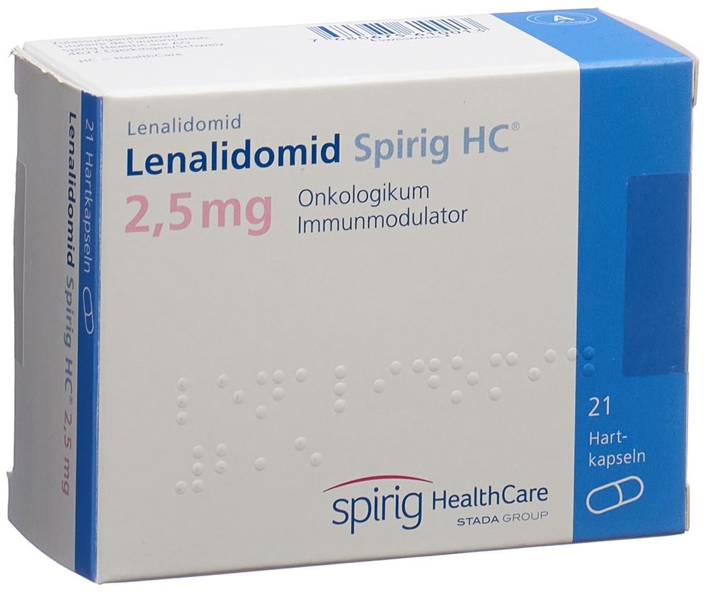 LENALIDOMID Spirig HC 2.5 mg, Hauptbild