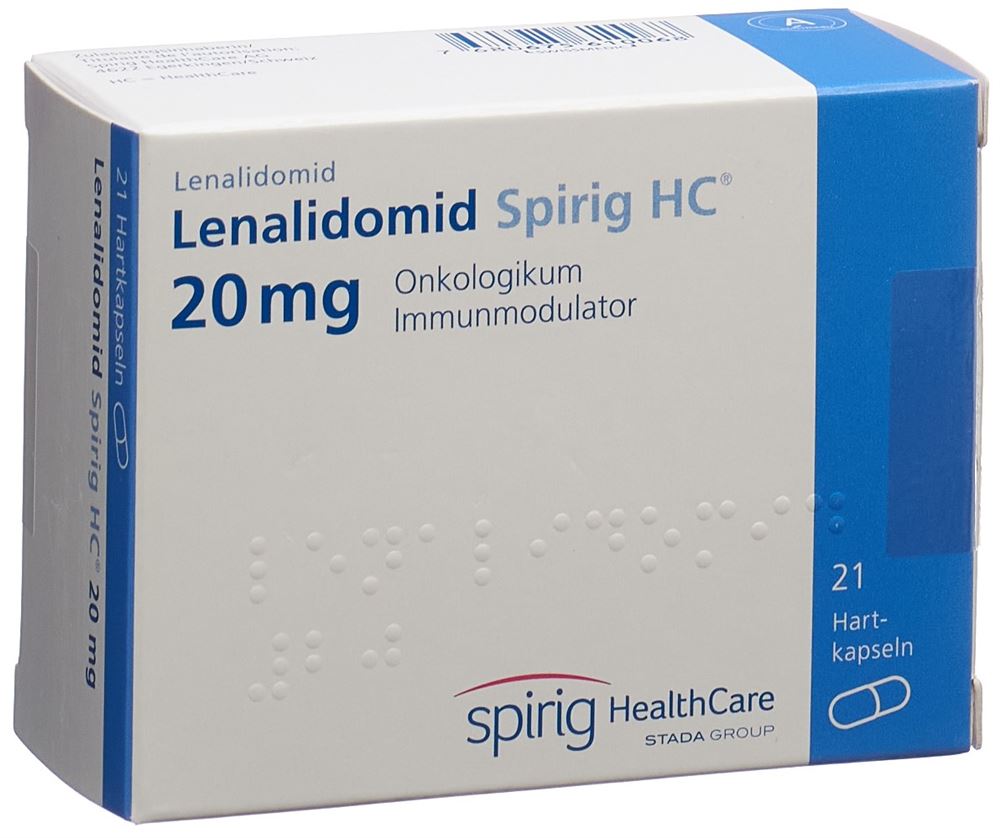 LENALIDOMID Spirig HC 20 mg, Hauptbild