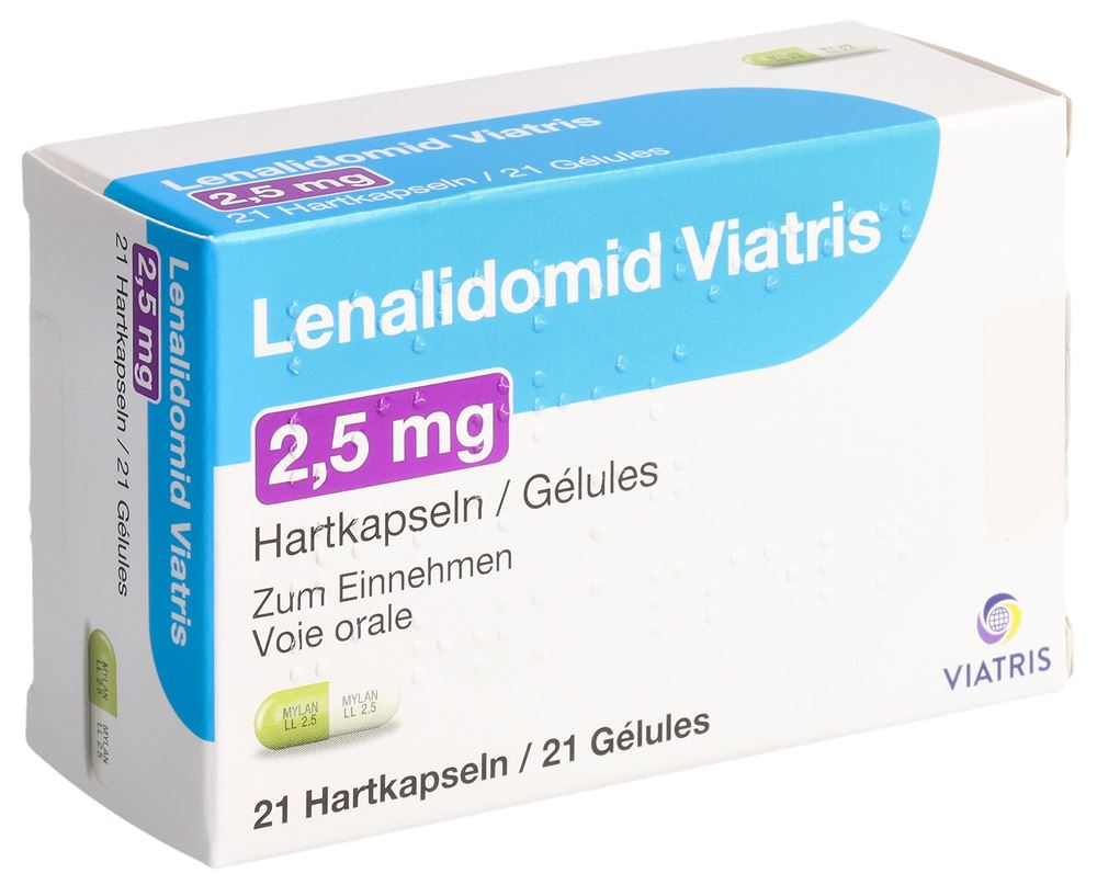 LENALIDOMID Viatris 2.5 mg, Hauptbild