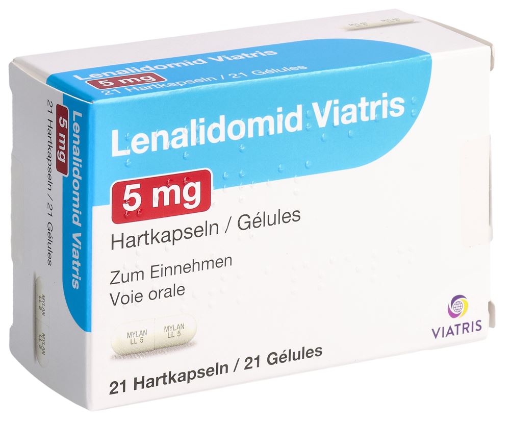 LENALIDOMID Viatris 5 mg, Hauptbild