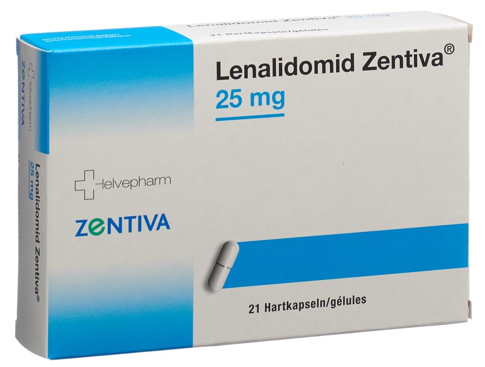 LENALIDOMID Zentiva 25 mg, image principale