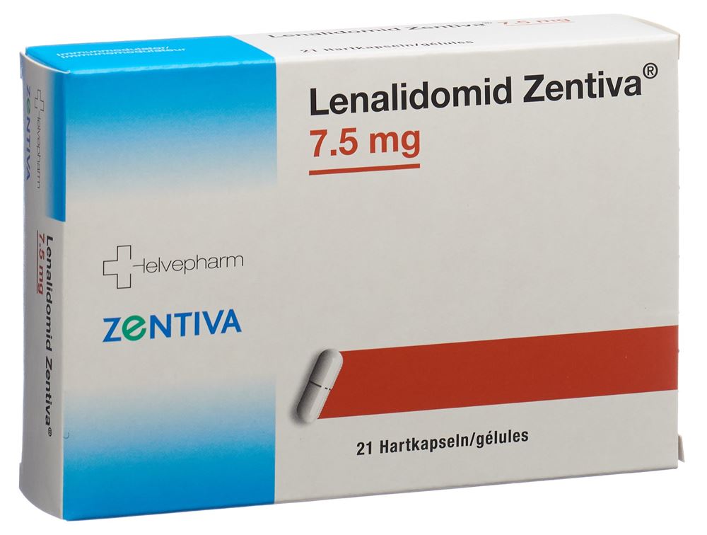 LENALIDOMID Zentiva 7.5 mg, image principale