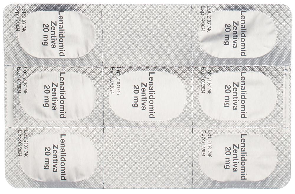 LENALIDOMID Zentiva 20 mg, Bild 3 von 3