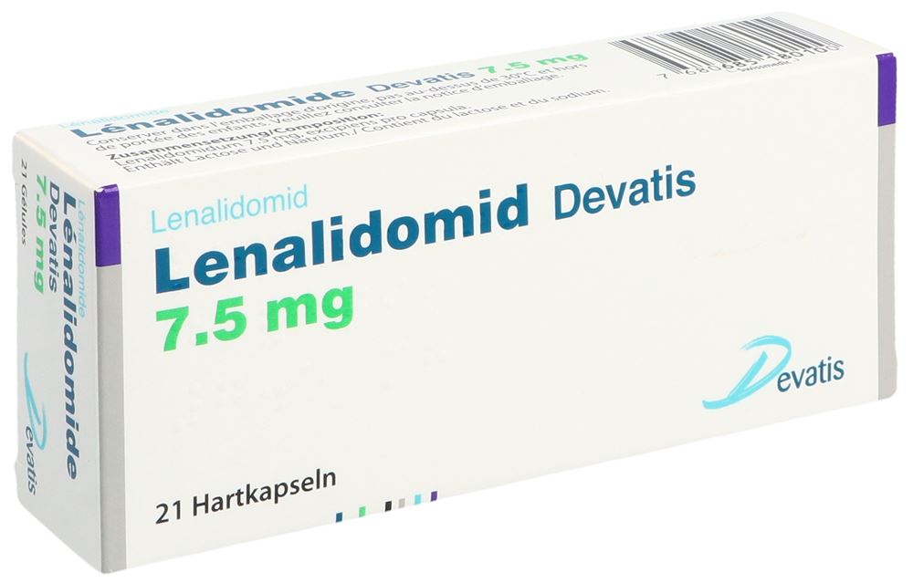 LENALIDOMID Devatis 7.5 mg, image principale