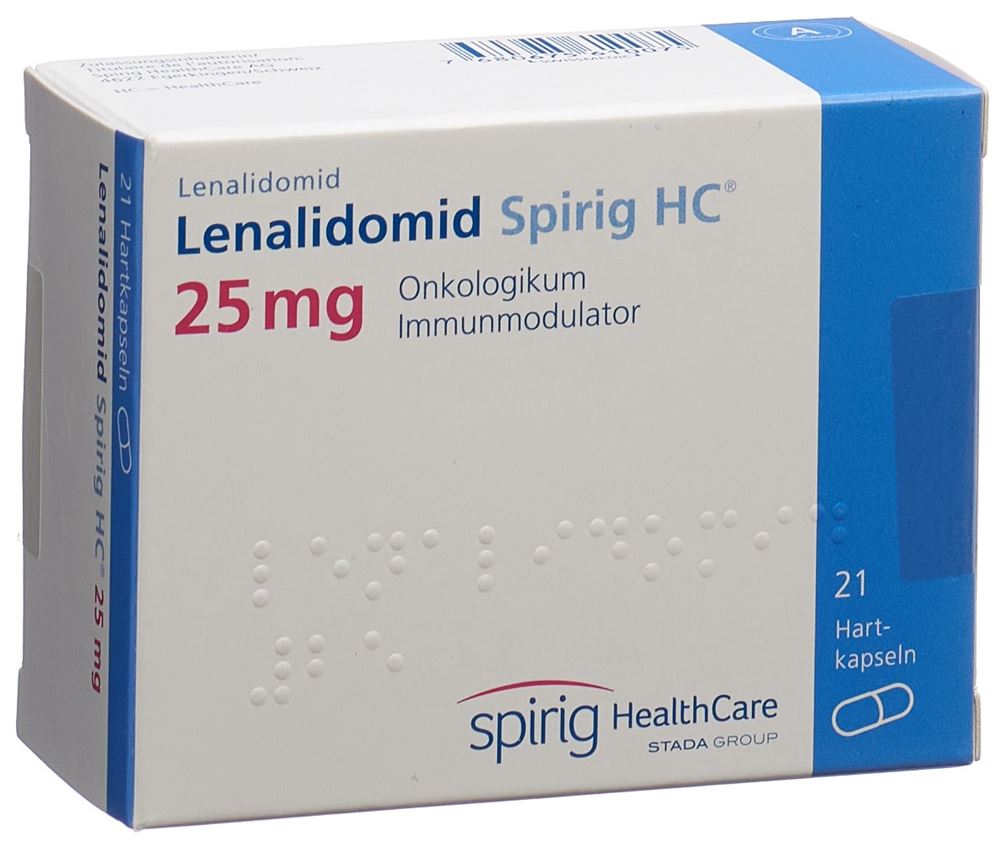 LENALIDOMID Spirig HC 25 mg