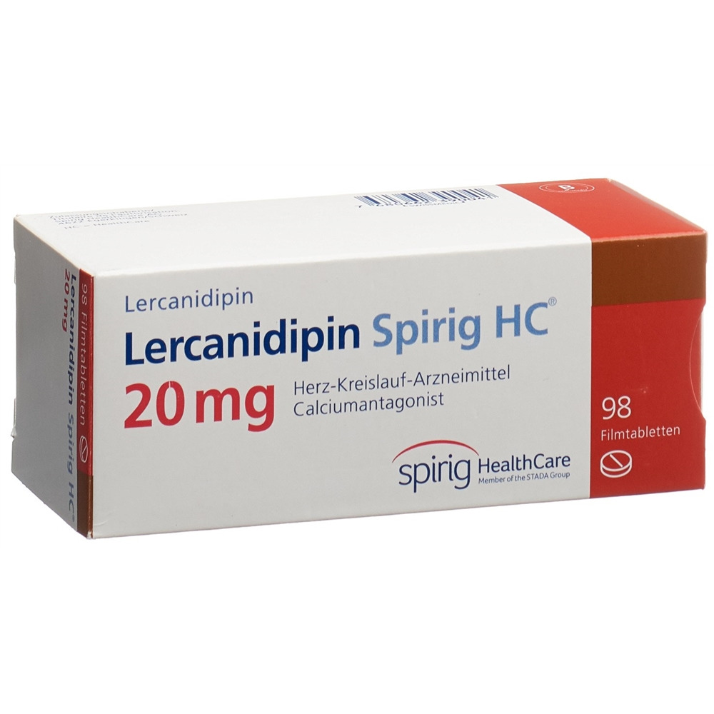 LERCANIDIPINE Spirig HC 20 mg, image principale