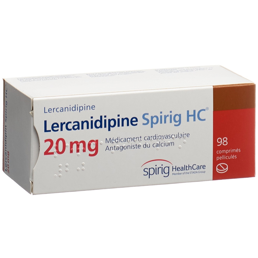 LERCANIDIPINE Spirig HC 20 mg, Bild 2 von 2