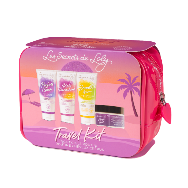 LES SECRETS DE LOLY trousse voyage crepus