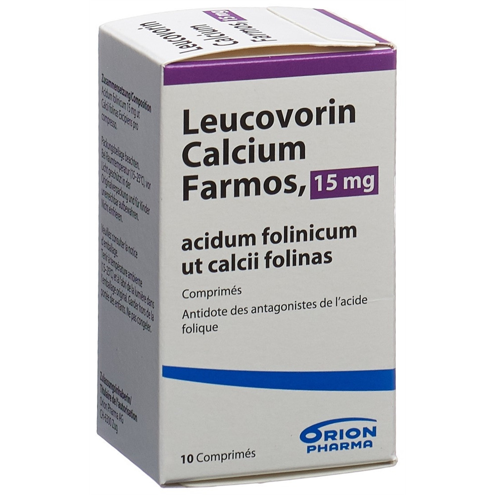 LEUCOVORIN CALCIUM FARMOS Farmos 15 mg, image 2 sur 2