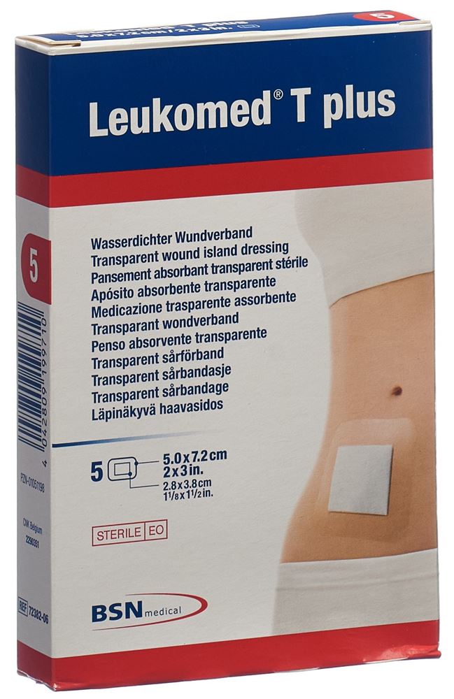 LEUKOMED T plus pansement absorbant transparent