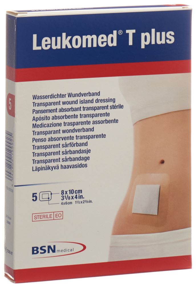 LEUKOMED T plus pansement absorbant transparent, image principale