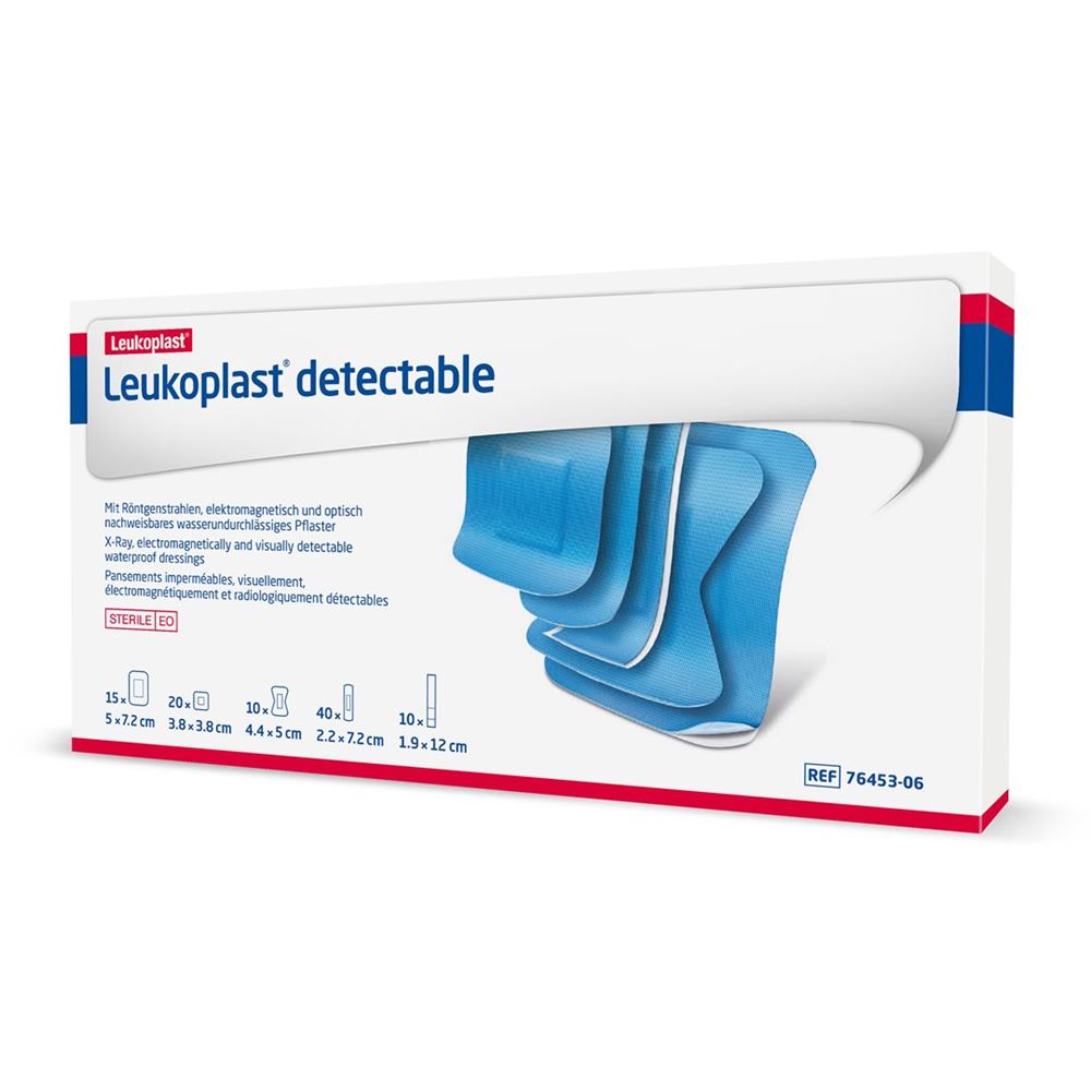 Leukoplast Detectable avec 5 dimensions, image principale Leukoplast Detectable avec 5 dimensions, image principale