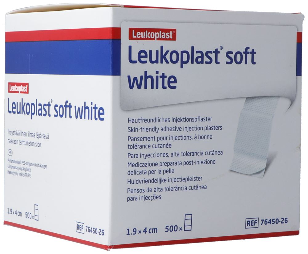 Leukoplast soft white pansement pour injections