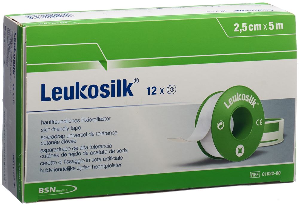 LEUKOSILK hautfreundliches Fixierpflaster, Hauptbild