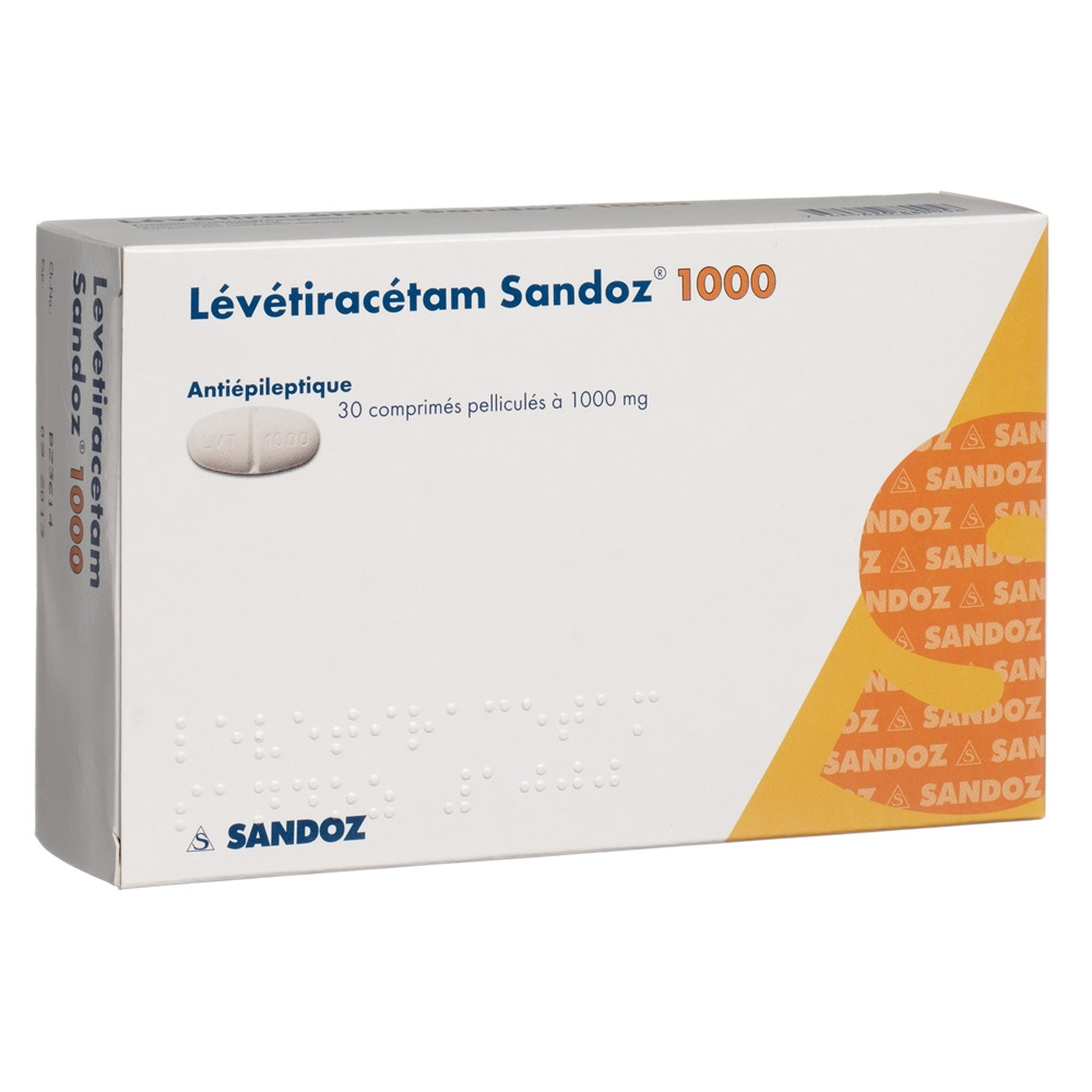 LEVETIRACETAM Sandoz 1000 mg, image 2 sur 2