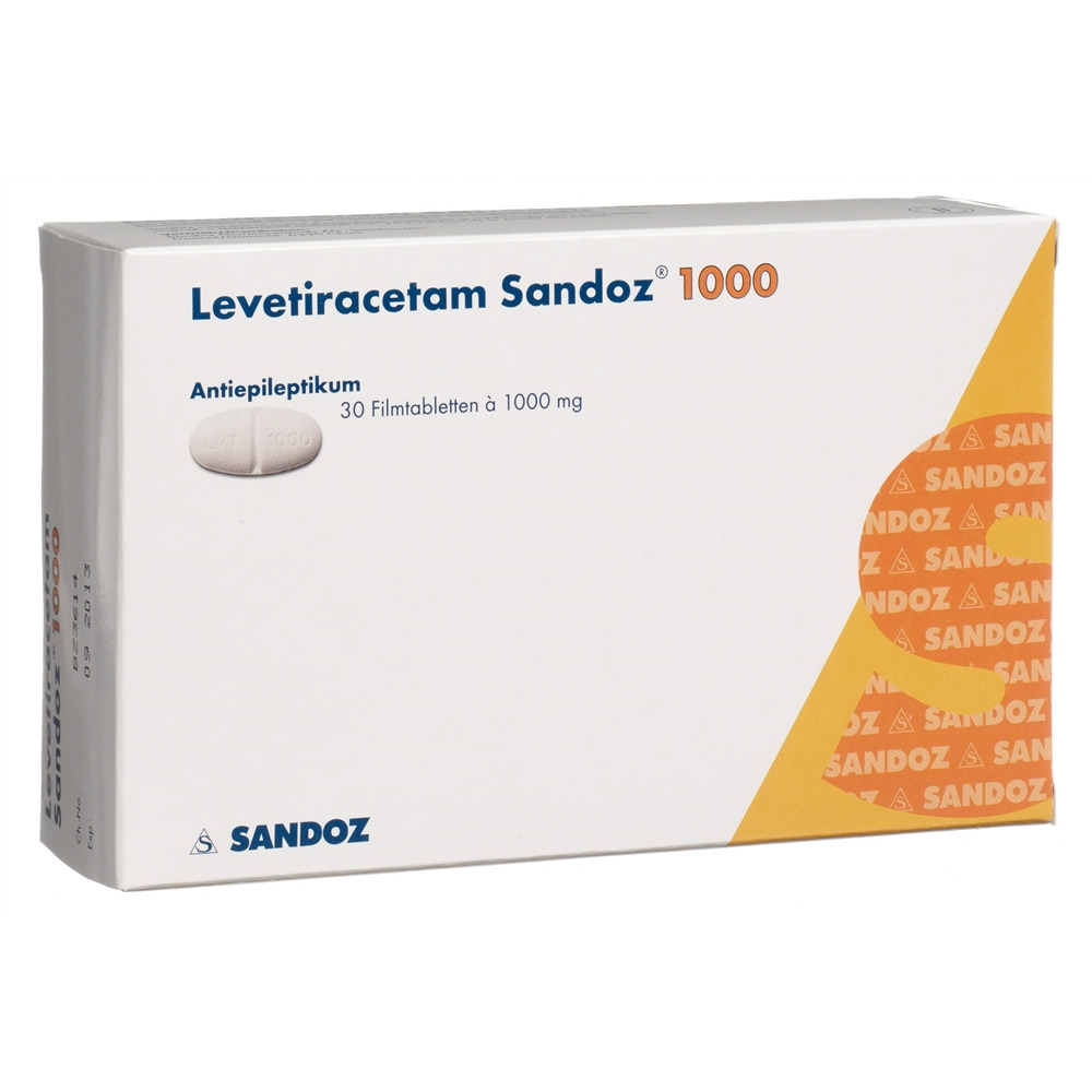 LEVETIRACETAM Sandoz 1000 mg, image principale