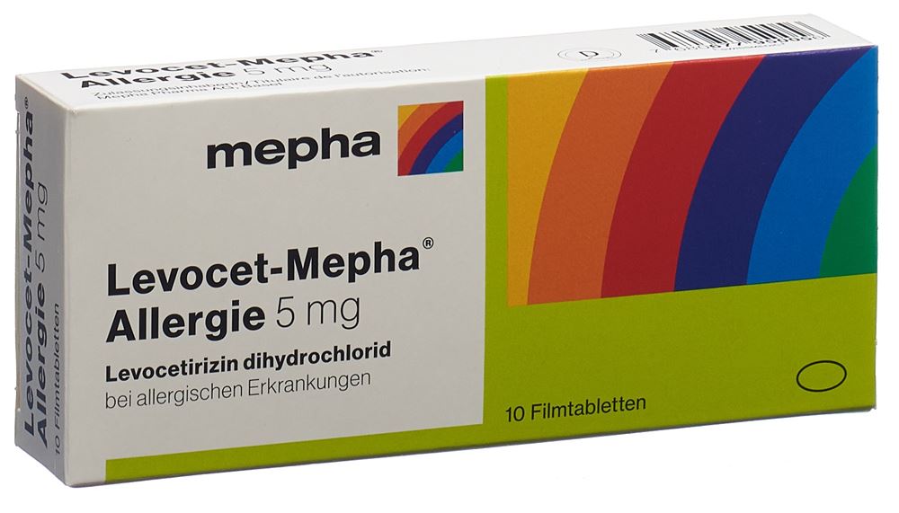 LEVOCET Mepha Allergie 5 mg, Hauptbild