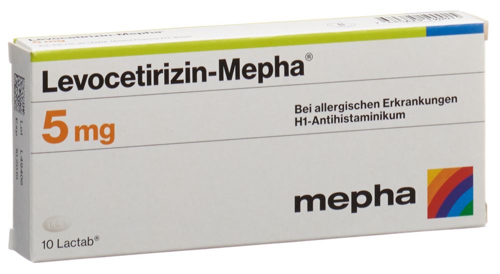 LEVOCETIRIZINE Mepha 5 mg