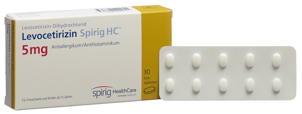 LEVOCETIRIZINE Spirig HC 5 mg, Bild 2 von 5